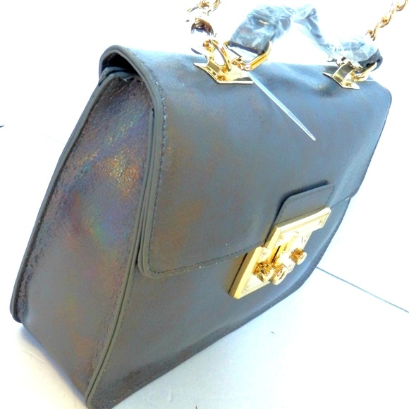 steve madden iridescent purse